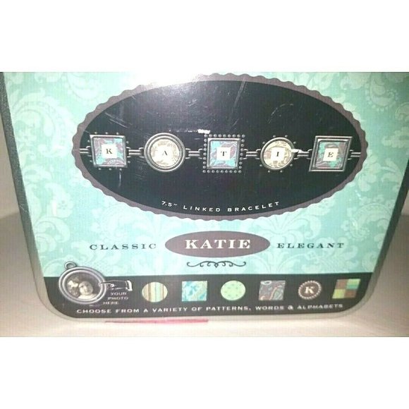 DIY Bracelet Kit Silver Link Blank Victorian Style - Picture 2 of 6